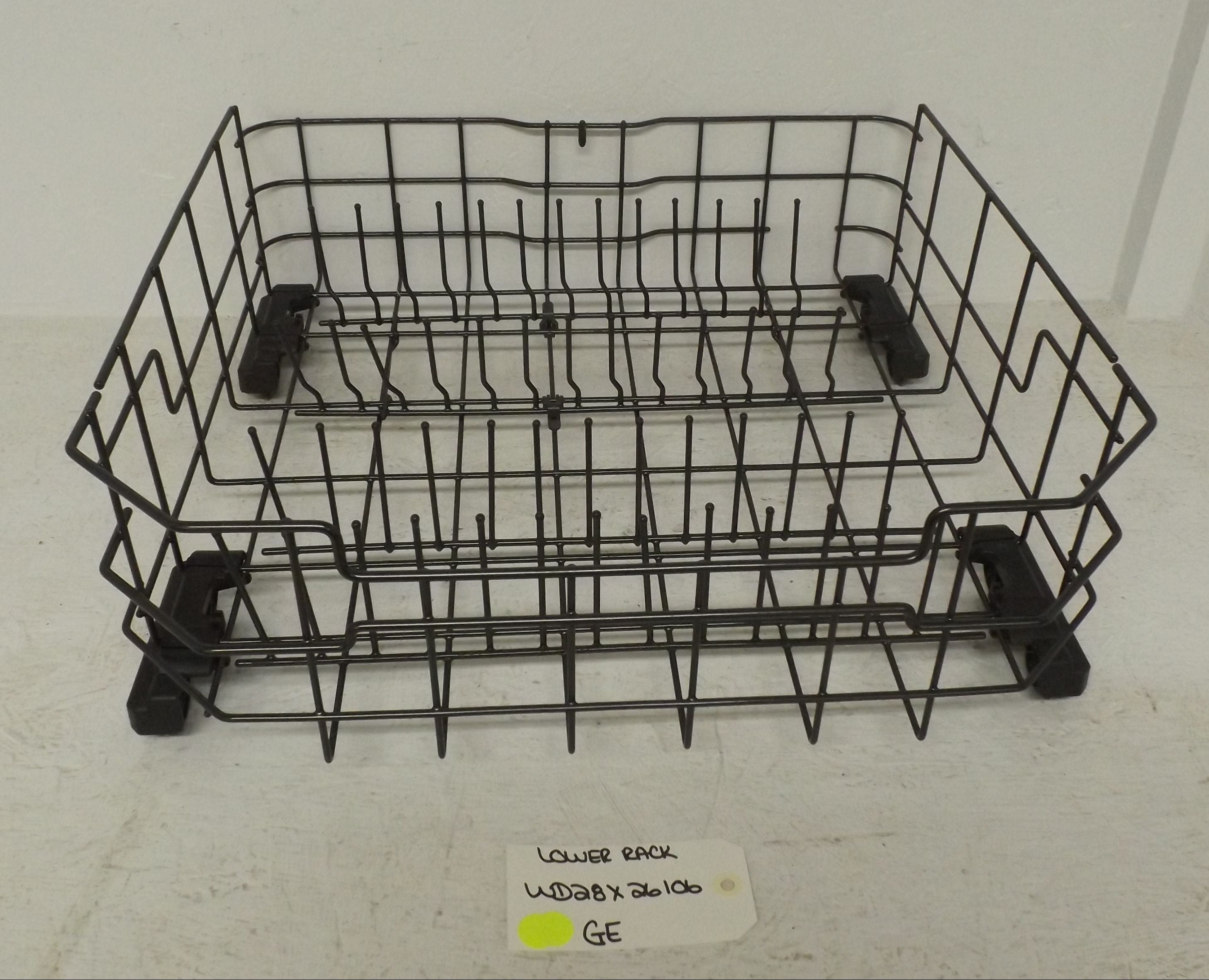 GE DISHWASHER WD28X26106 LOWER RACK (USED) GE DISHWASHER WD28X26106 LOWER RACK (USED)